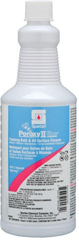 Spartan - Peroxy II 1 QT Antibacterial Foaming Bath & Surface Cleaner - 353403C