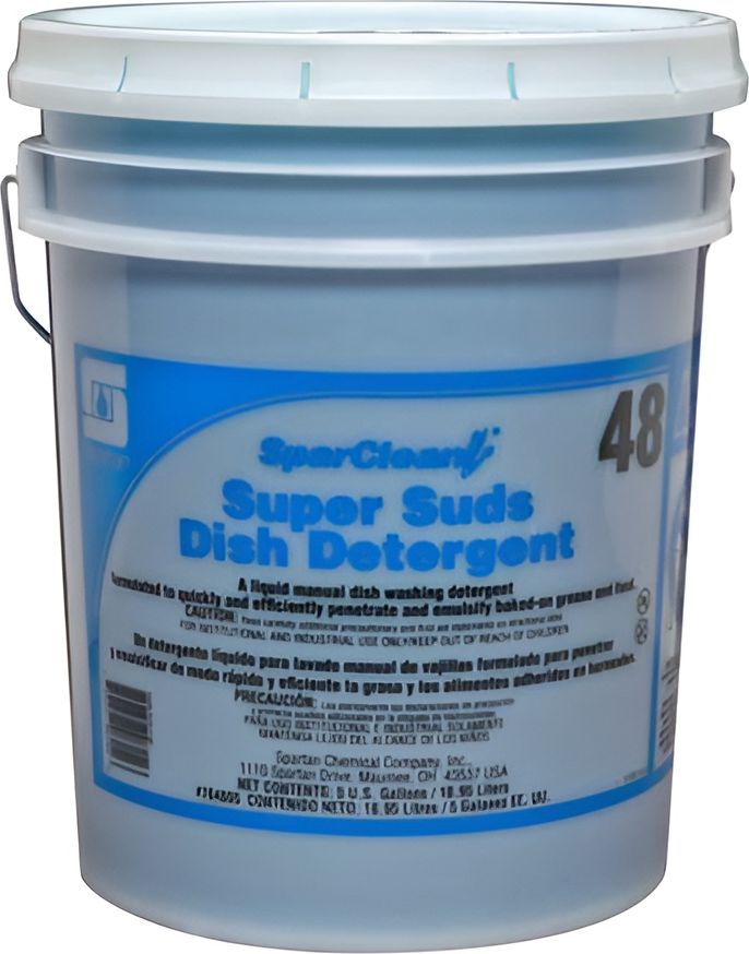 Spartan - SparClean 5 Gallon Super Suds Dish Detergent Pail - 480402