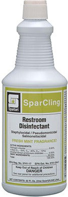 Spartan - SparCling 1 QT Restroom Disinfectant, 12Bt/Cs - 711803C