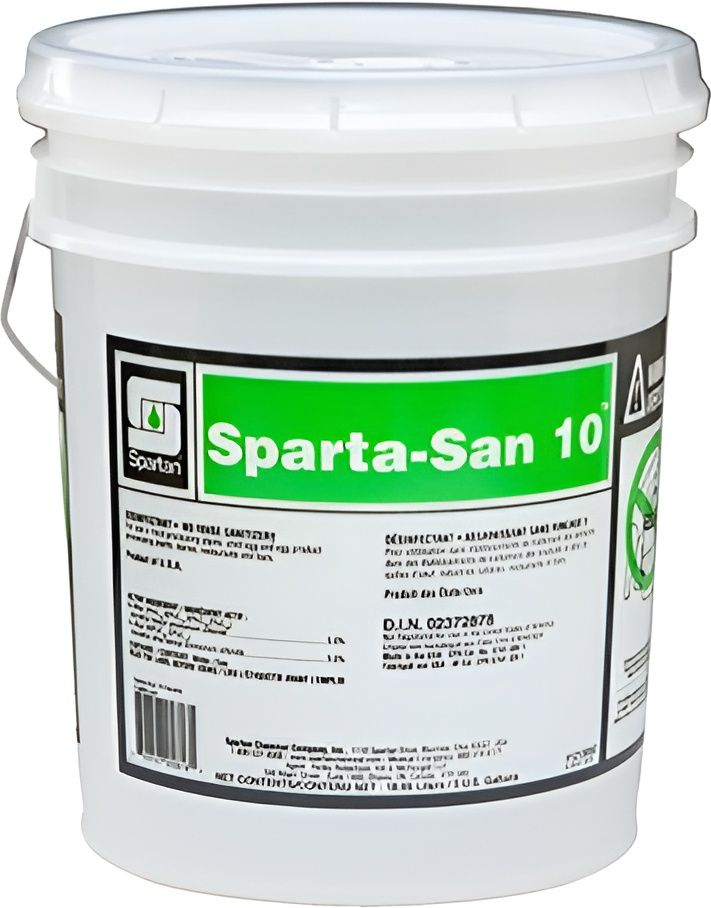 Spartan - SpartaSan 10, 7 Gallon Food Sanitizer Pail - 121305C