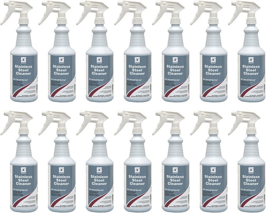 Spartan - Stainless Steel Ready To Use Cleaner, 12Bt/Cs - 326503C