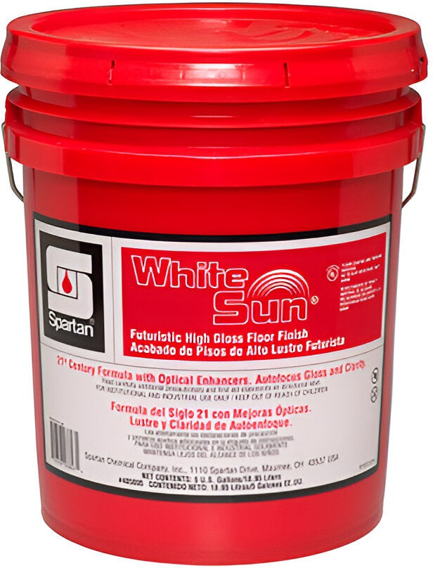 Spartan - White Sun 5 Gallon Floor Finish Pail - 405005C