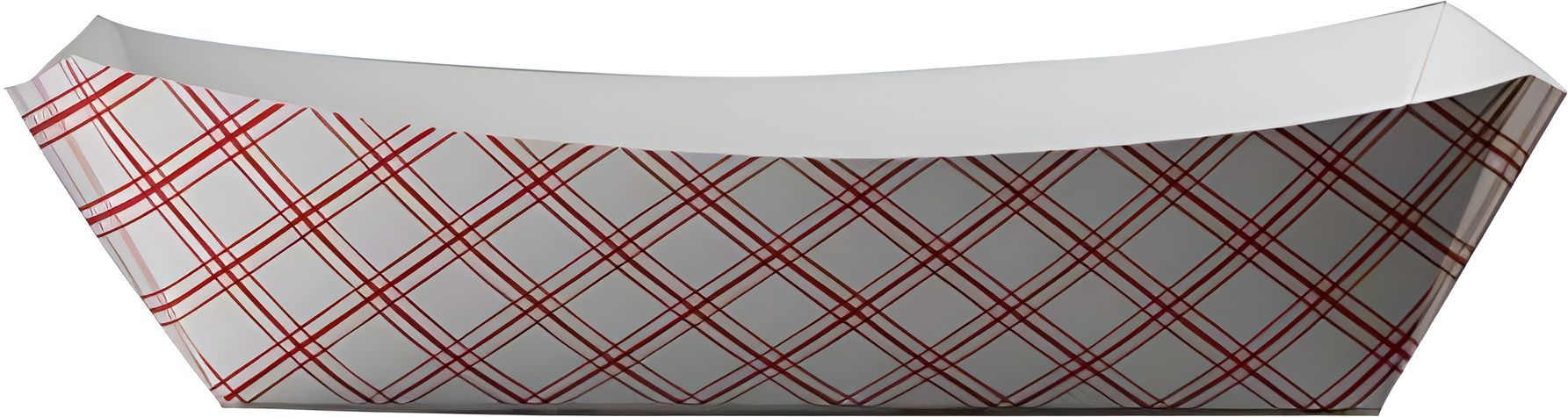 Specialty Quality Packaging - #1000, 10 lb Rectangle Red Plaid Food ...