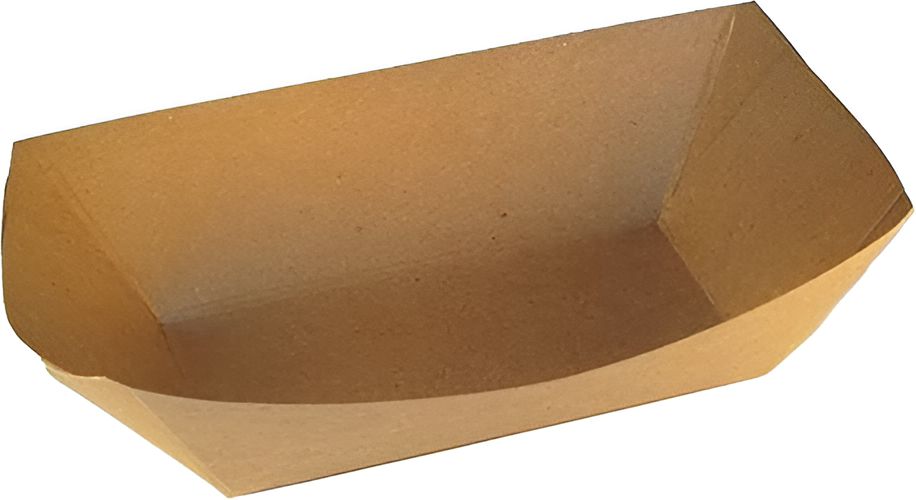 Specialty Quality Packaging - #300, 3 lb Rectangle Kraft Food Tray, 1000/Pk - 7153