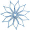 Spice Ratchet - Blossom Blue Flower Large Trivet - SR74842