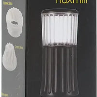 Spice Ratchet - Blossom Manual Flax Seed and Grain Grinder Mill, Black - SR16821 - DISCONTINUED