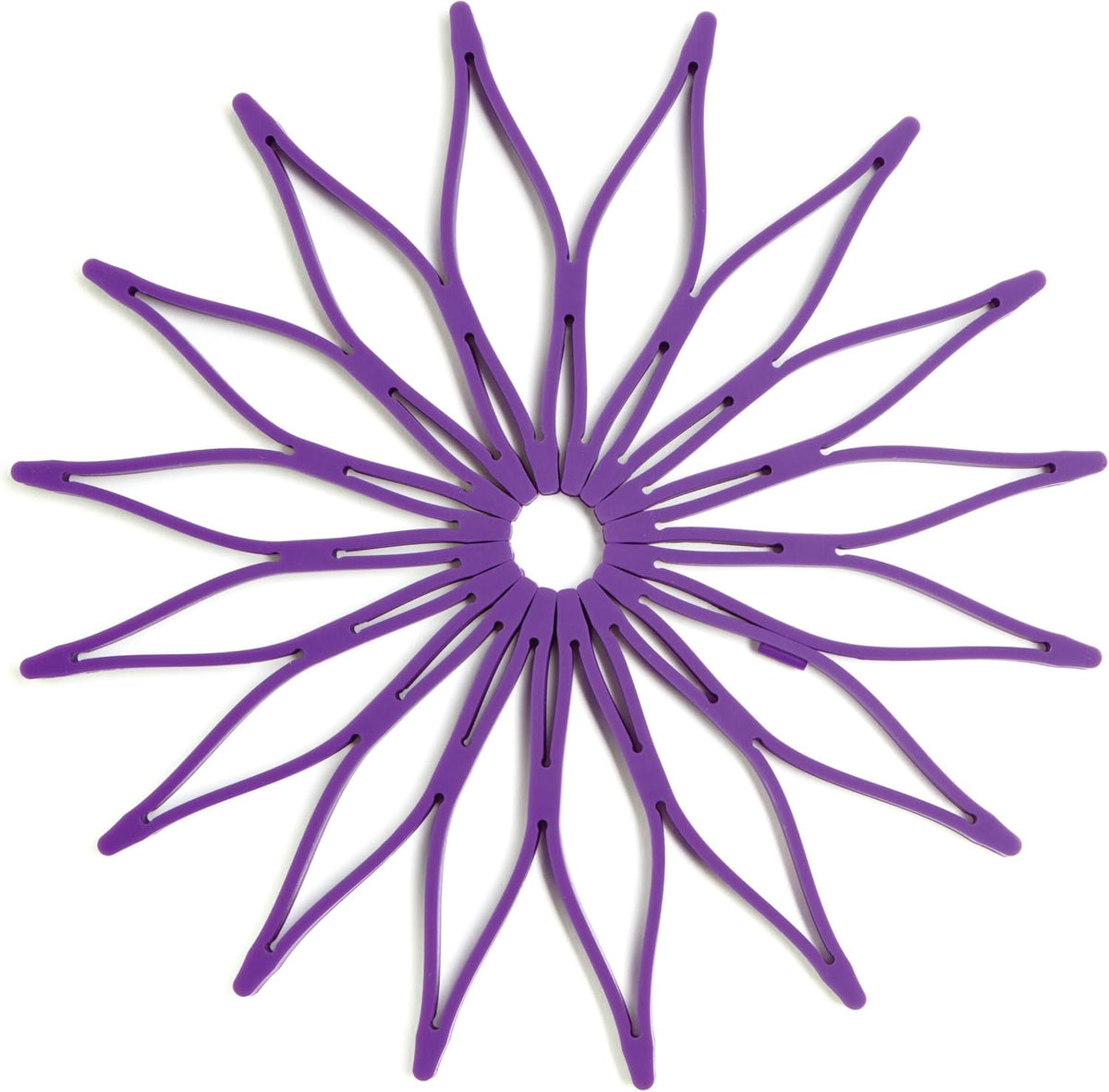 Spice Ratchet - Blossom Purple Flower Mini Trivet, Set of 2 - SR12188