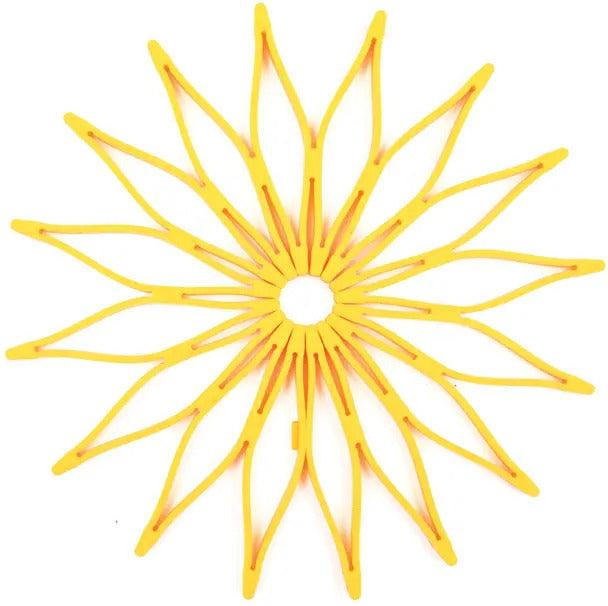 Spice Ratchet - Blossom Yellow Flower Large Trivet - SR16823