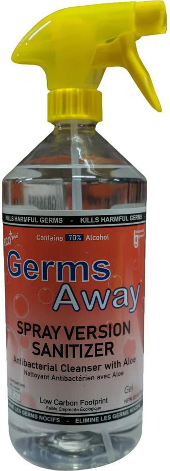 Sprakita - Germs Away Spray 12X1Lt Bottles/Cs - SPKSP0713121