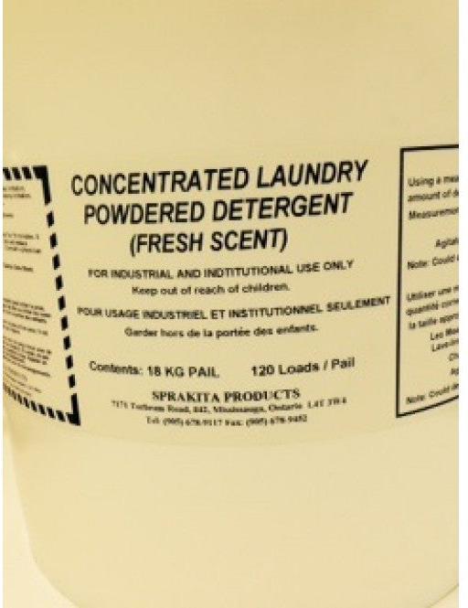 Sprakita - Laundry Powder 18Kg Pail - SPKSP120120