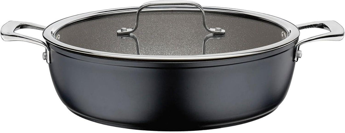 Spring - Meridian Intense Pro 4 Qt Nonstick Recycled Aluminum Casserole with Lid - S1315450628