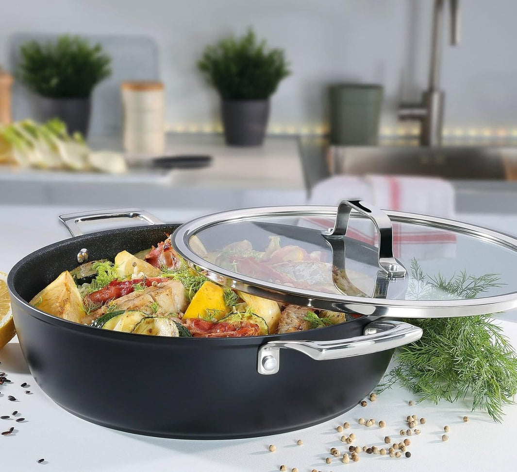 Spring - Meridian Intense Pro 9.5" Tempered Glass/Stainless Steel Lid - S1315506124