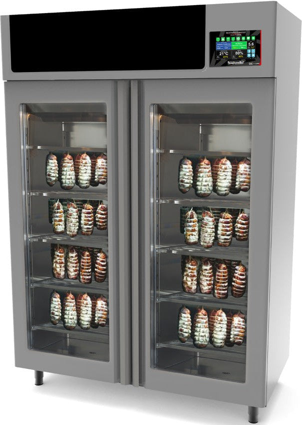 Stagionello - 200 Kg Salami Curing Cabinet with Climatouch and Fumotic - 45232 - Special Order Item - ETA 14-16 Weeks