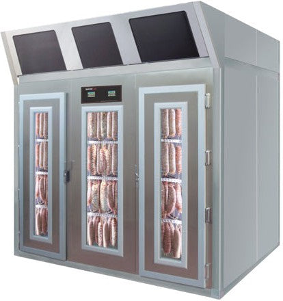 Stagionello - 200+600 Kg Salami Curing Cabinet with Climatouch and Fumotic - 45487 - Special Order Item - ETA 14-16 Weeks