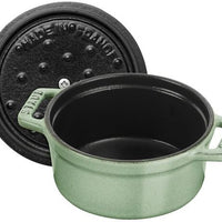Staub - 0.26 QT Mini Cocotte Sage Truffle 0.25L - 40508-702