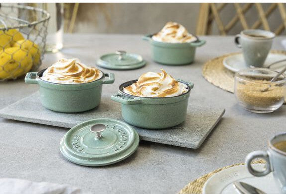 Staub - 0.26 QT Mini Cocotte Sage Truffle 0.25L - 40508-702