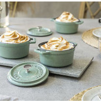 Staub - 0.26 QT Mini Cocotte Sage Truffle 0.25L - 40508-702