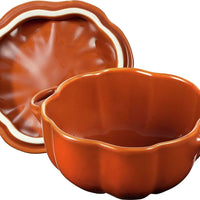 Staub - 0.5 QT Ceramic Pumpkin Cocotte Orange 0.5 L - 40511-555