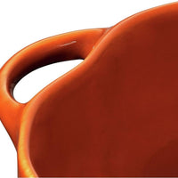 Staub - 0.5 QT Ceramic Pumpkin Cocotte Orange 0.5 L - 40511-555