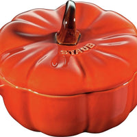 Staub - 0.5 QT Ceramic Pumpkin Cocotte Orange 0.5 L - 40511-555