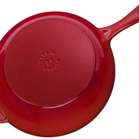 Staub - 10" Cast Iron Daily Pan With Glass Lid Cherry (26 cm) - 1010491