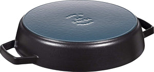 Staub - 10" Cast Iron Fry Pan with Double Handle Black (26 cm) - 40511-725
