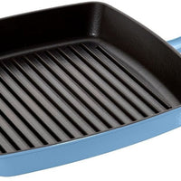 Staub - 12" Cast Iron Square Grill Pan Ice Blue (30 cm) - 40501-406