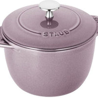 Staub - 1.8 QT Round Cast Iron Cocotte Cherry Blossom 1.8L- 1021929