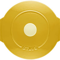 Staub - 1.8 QT Round Cast Iron Cocotte Citron 1.8L - 1029064