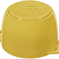 Staub - 1.8 QT Round Cast Iron Cocotte Citron 1.8L - 1029064
