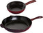 Staub - 2 PC Cast Iron Fry Pan Set Grenadine - 40501-492