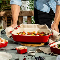 Staub - 2 PC Ceramic Ovenware Set Cherry - 40508-627