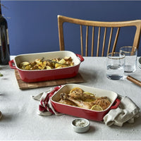 Staub - 2 PC Ceramic Ovenware Set Cherry - 40508-627