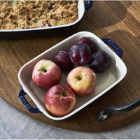 Staub - 2 PC Ceramic Ovenware Set Dark Blue - 40508-628