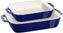 Staub - 2 PC Ceramic Ovenware Set Dark Blue - 40508-628
