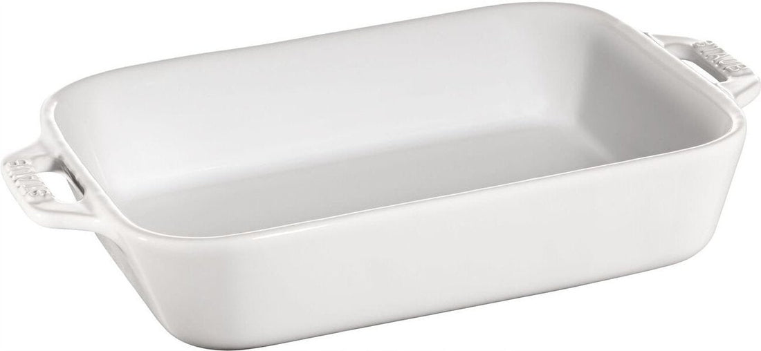 Staub - 2 PC Ceramic Ovenware Set White - 40508-626