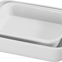 Staub - 2 PC Ceramic Ovenware Set White - 40508-626