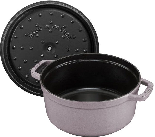 Staub - 2.32 QT Round Cast Iron Cocotte Cherry Blossom 2.2L - 1021918
