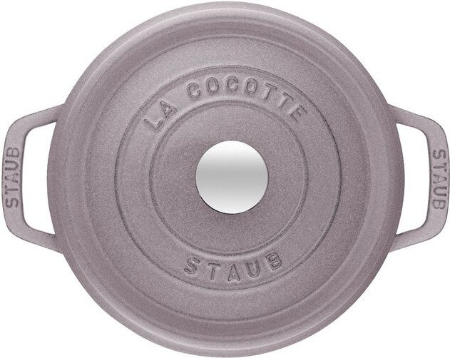 Staub - 2.32 QT Round Cast Iron Cocotte Cherry Blossom 2.2L - 1021918