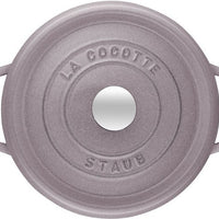 Staub - 2.32 QT Round Cast Iron Cocotte Cherry Blossom 2.2L - 1021918