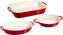 Staub - 3 PC Ceramic Bakeware Set Cherry - 40508-689