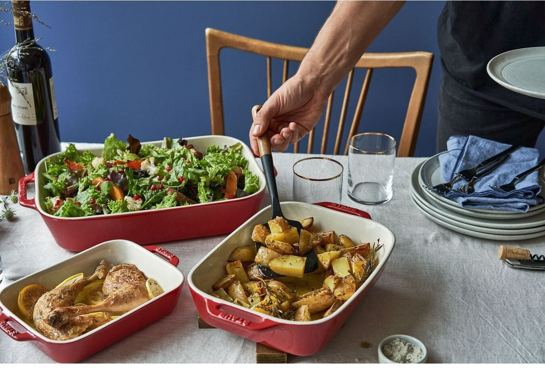 Staub - 3 PC Ceramic Ovenware Set Cherry - 40508-171