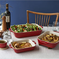 Staub - 3 PC Ceramic Ovenware Set Cherry - 40508-171