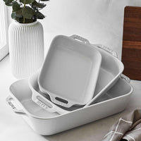 Staub - 3 PC Ceramic Ovenware Set White - 40501-521