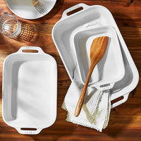 Staub - 3 PC Ceramic Ovenware Set White - 40501-521