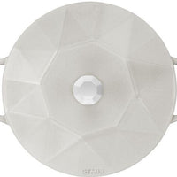 Staub - 3 QT Diamond Cast Iron Cocotte White Truffle 2.8L - 1020129