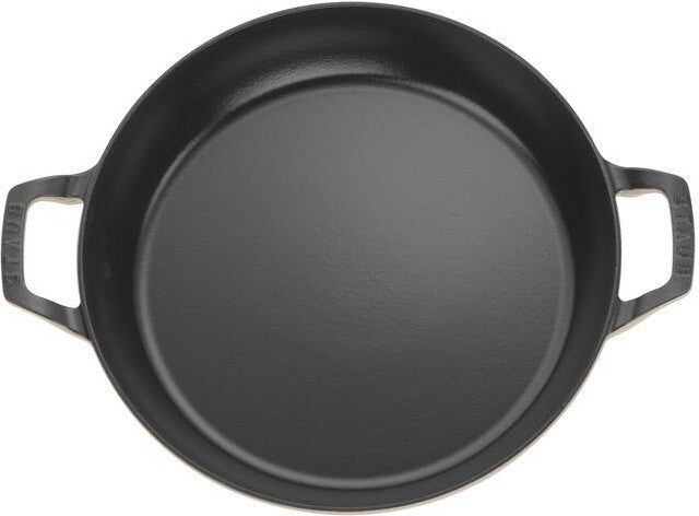 Staub - 3.5 QT Cast Iron Heritage Braiser/Sauté Pan Sage 3.5L - 1008706