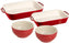 Staub - 4 PC Ceramic Bakeware Set Cherry - 40508-539
