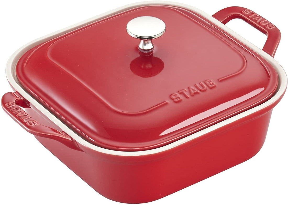 Staub - 4 PC Ceramic Bakeware Set Cherry - 40508-646