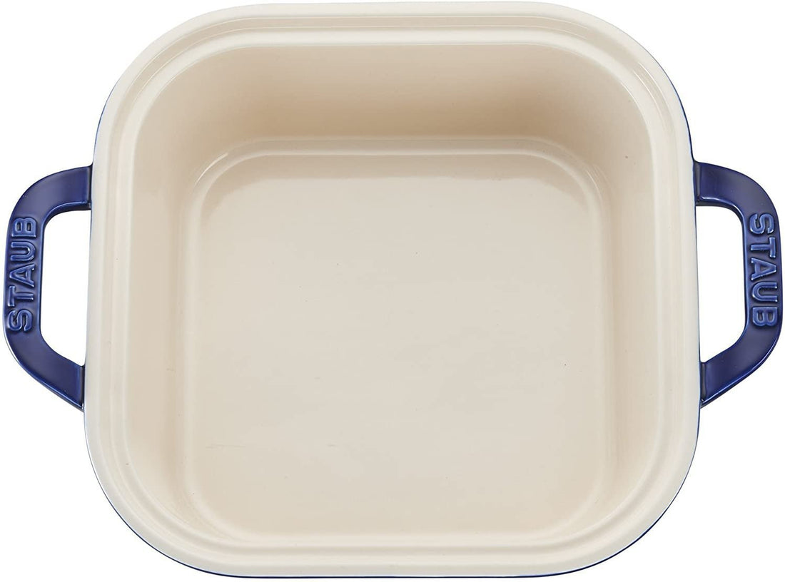 Staub - 4 PC Ceramic Bakeware Set Dark Blue - 40508-647